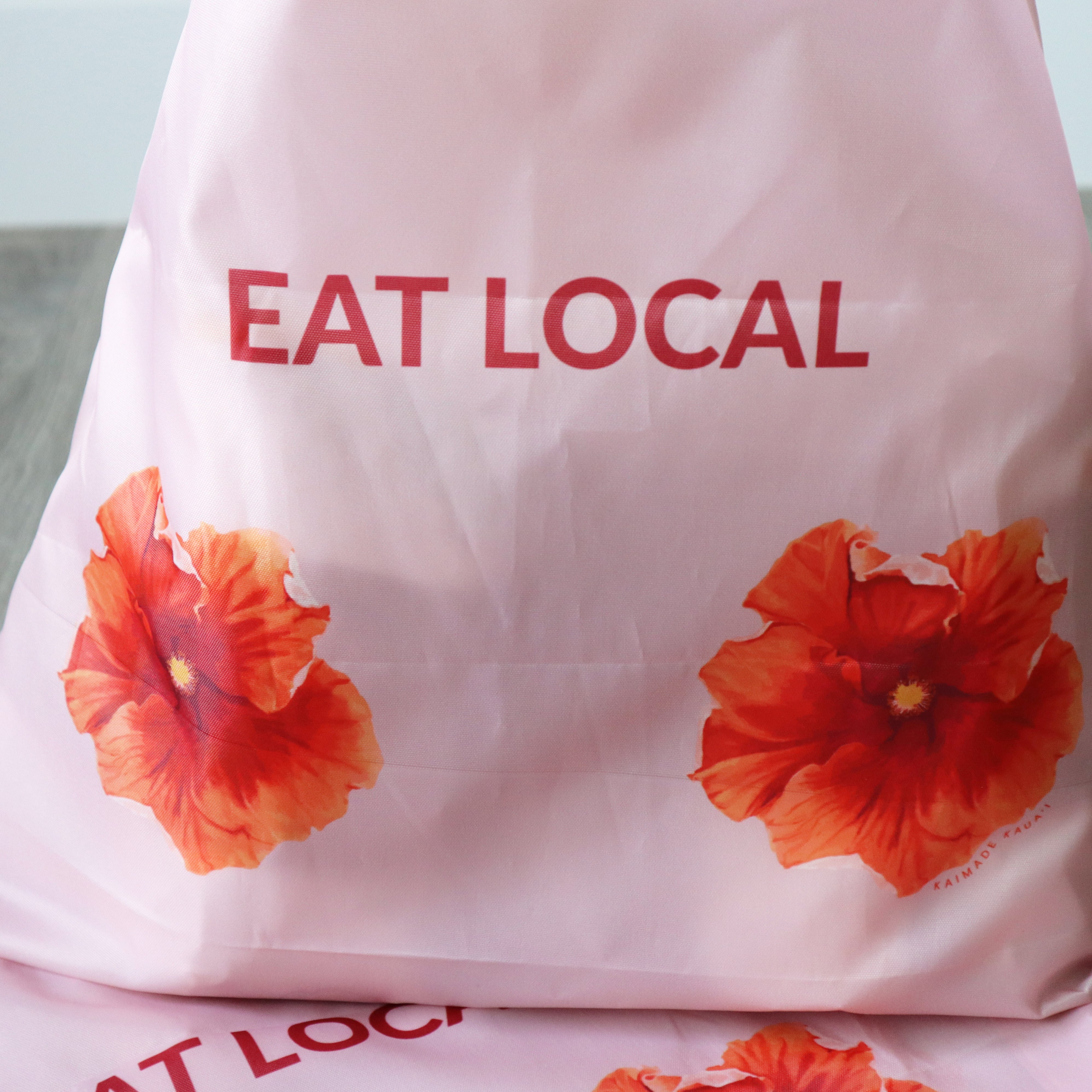 Eat Local Reusable Shopping Tote